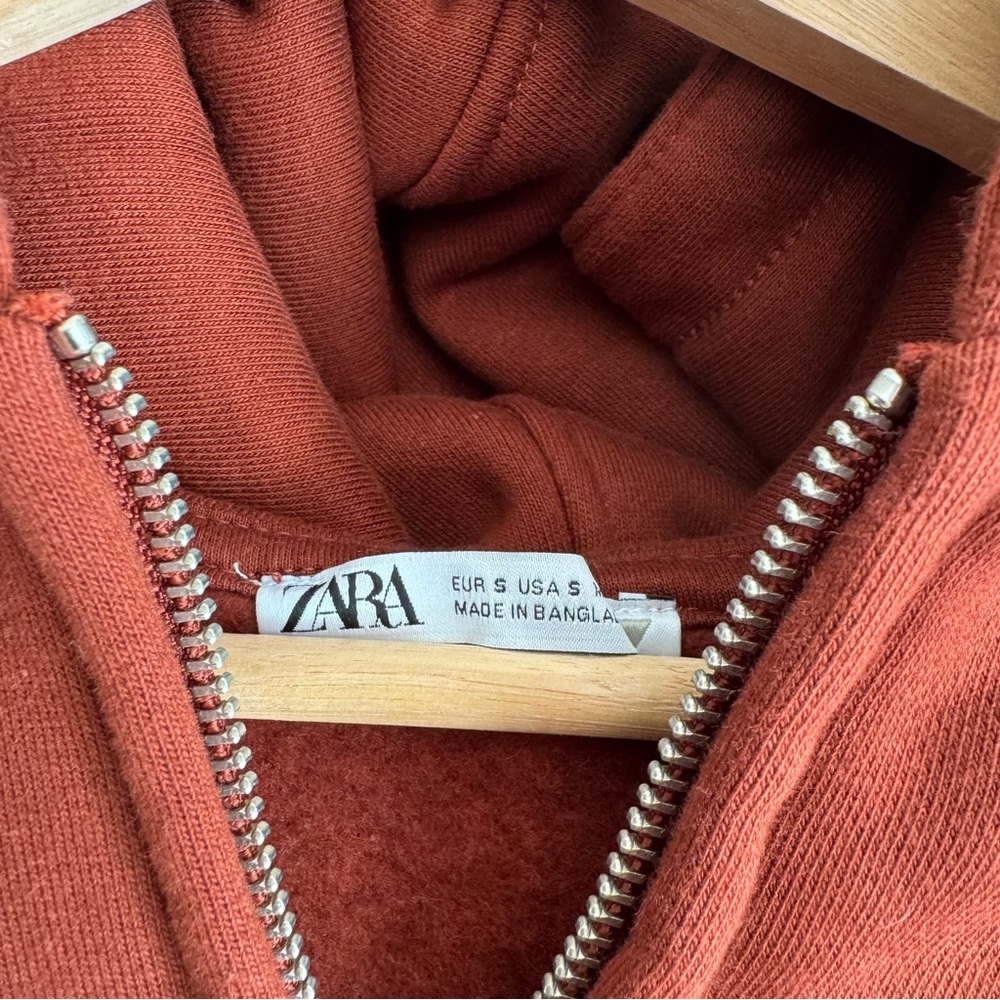 Zara Sleeveless Hoodie Size Small - Picture 4 of 8